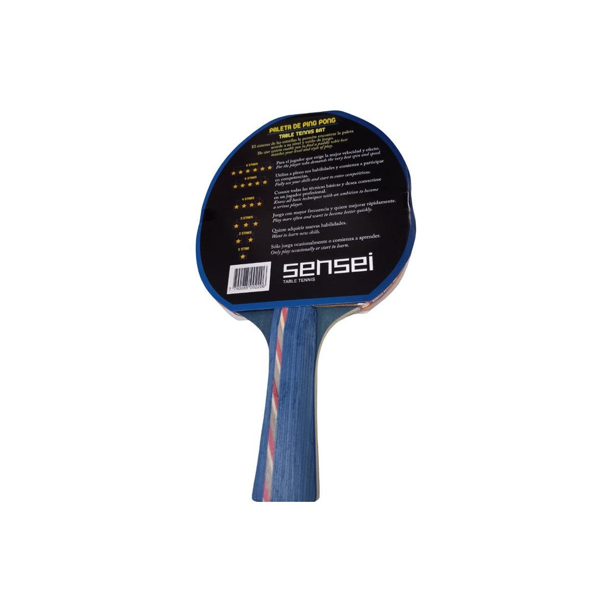 SENSEI PALETA SENSEI PALETA PINGPONG 1 ESTRELLAS 1 - foto 3