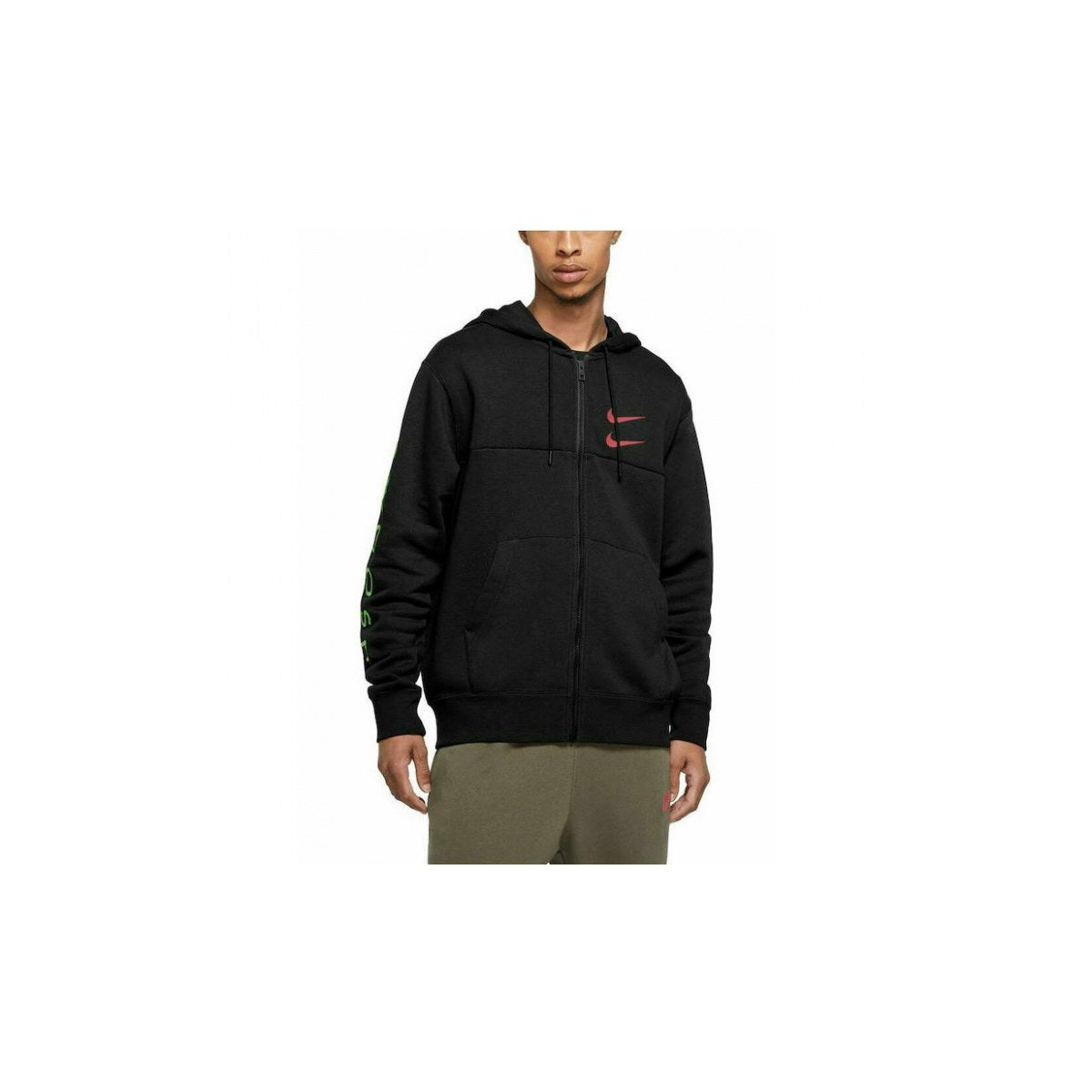 NIKE POLERON NIKE M NSW SWOOSH HOODIE FZ PT NFS L
