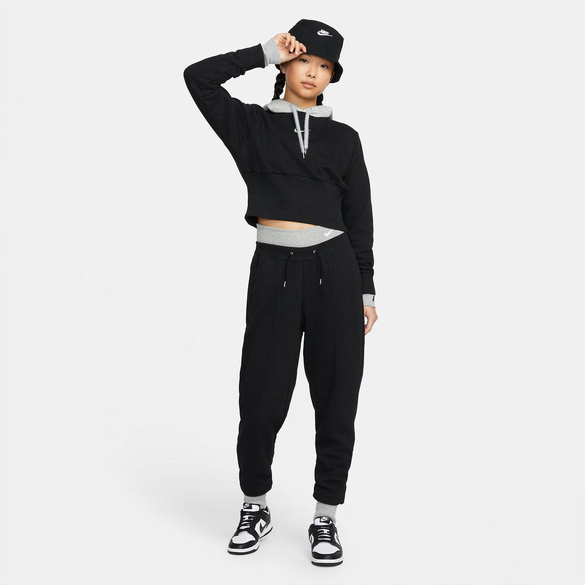 NIKE POLERON NIKE W NSW ICN CLSH FLC GX HZ LS T XL - foto 3