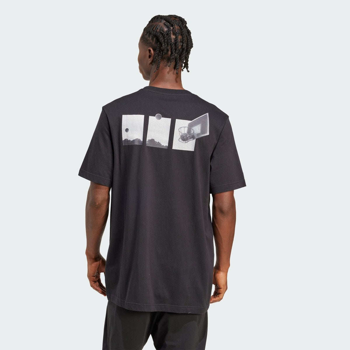 ADIDAS POLERA ADIDAS HOOP DIFFERENT M - foto 2