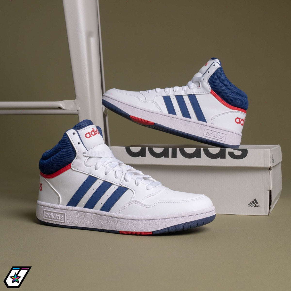 ADIDAS HOOPS MID 3.0 K - foto 3